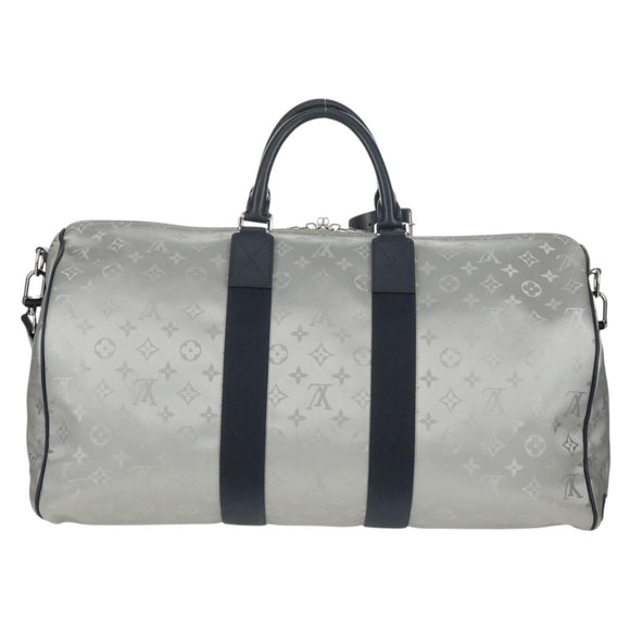 LOUIS VUITTON Monogram Satellite Keepall Bandouliere 50 M44170 LV Auth 148459M