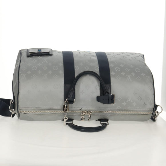 LOUIS VUITTON Monogram Satellite Keepall Bandouliere 50 M44170 LV Auth 148459M