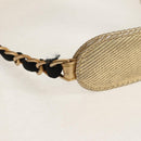 CHANEL Graffiti Backpack Canvas Gold CC Auth 148460SAM-8