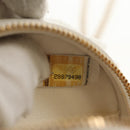 CHANEL V Stitch Chain Shoulder Bag Mouton White Gold CC Auth 148461AM-23