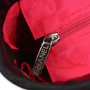 CHANEL Cambon Line Matelasse Tote Bag Leather Black Silver CC Auth 148463SAV-9