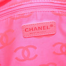 CHANEL Cambon Line Matelasse Tote Bag Leather Black Silver CC Auth 148463SAV-18