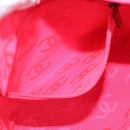 CHANEL Cambon Line Matelasse Tote Bag Leather Black Silver CC Auth 148463SAV-22