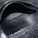 BALENCIAGA Card Case Leather Black 477512 Auth 148472-16