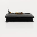 BALENCIAGA Card Case Leather Black 477512 Auth 148472-7