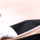 FENDI Long Wallet Leather Pink Gold Auth 148474-11