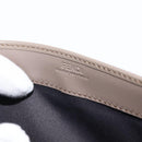 FENDI Long Wallet Leather Beige Gold Auth 148475-9