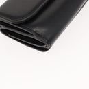 Chloe Sense Wallet Leather Black Auth 148476-15