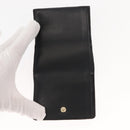 Chloe Sense Wallet Leather Black Auth 148476-9