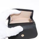 Chloe Sense Wallet Leather Black Auth 148476-10