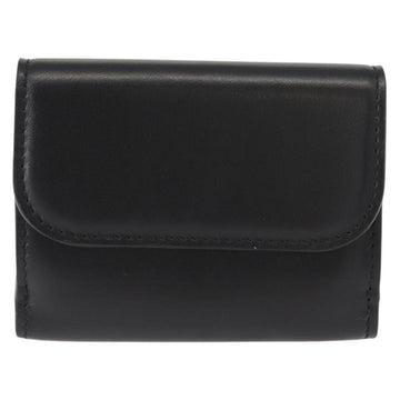 Chloe Sense Wallet Leather Black Auth 148476 - 0