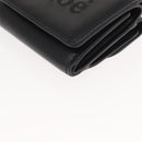 Chloe Sense Wallet Leather Black Auth 148476-14