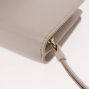 Chloe Sense Wallet Leather Ivory Auth 148477-17