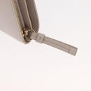 Chloe Sense Wallet Leather Ivory Auth 148477-12