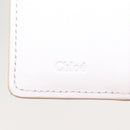 Chloe Sense Wallet Leather Ivory Auth 148477-14