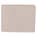 Chloe Sense Wallet Leather Ivory Auth 148477-3