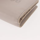 Chloe Sense Wallet Leather Ivory Auth 148477-15