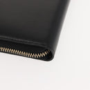 Chloe Sense Wallet Leather Black Auth 148478-10