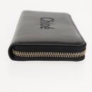 Chloe Sense Wallet Leather Black Auth 148478-4