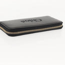 Chloe Sense Wallet Leather Black Auth 148478-6