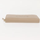 Chloe Sense Long Wallet Leather Beige Auth 148479-6