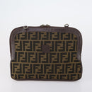 Burberrys Fendi Celine Zucca Canvas Macadam Canvas Bag Canvas 3 Set Auth 148482-2