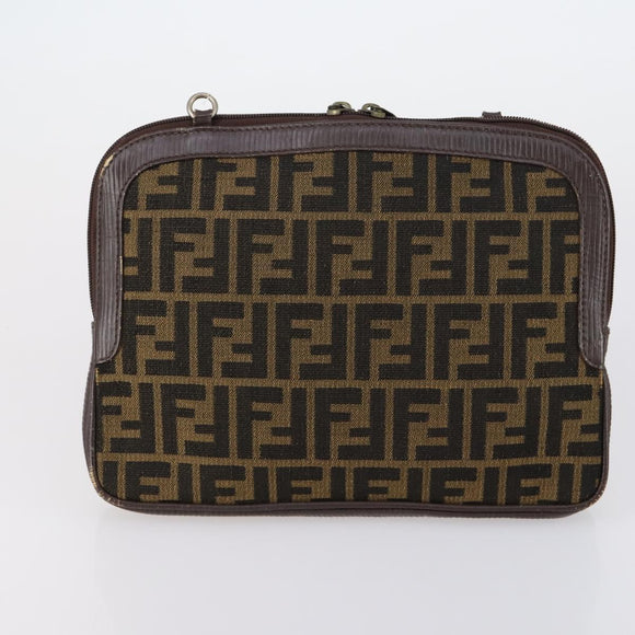 Burberrys Fendi Celine Zucca Canvas Macadam Canvas Bag Canvas 3 Set Auth 148482