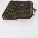 Burberrys Fendi Celine Zucca Canvas Macadam Canvas Bag Canvas 3 Set Auth 148482-4