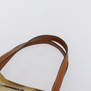 GUCCI GG Canvas Tote Bag Nylon Leather 2 Set Beige Auth 148483-14