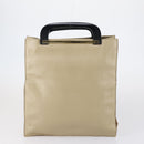 GUCCI GG Canvas Tote Bag Nylon Leather 2 Set Beige Auth 148483-3