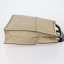 GUCCI GG Canvas Tote Bag Nylon Leather 2 Set Beige Auth 148483-4