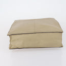 GUCCI GG Canvas Tote Bag Nylon Leather 2 Set Beige Auth 148483-7