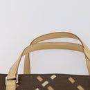 BURBERRY Nova Check Shoulder Bag Nylon Canvas 4 Set Beige Brown black Auth 148484-11