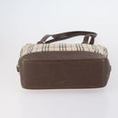 BURBERRY Nova Check Shoulder Bag Nylon Canvas 4 Set Beige Brown black Auth 148484-18