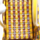 MARNI Flower Cafe Basket Hand Bag Leather Multicolor Auth 148485-15