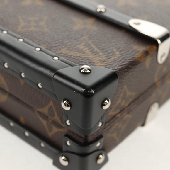 LOUIS VUITTON Monogram Macassar Wallet Trunk Long Wallet M20250 LV Auth 148520SAM