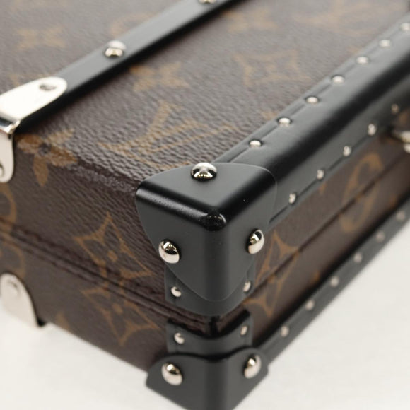 LOUIS VUITTON Monogram Macassar Wallet Trunk Long Wallet M20250 LV Auth 148520M