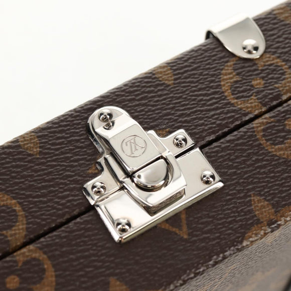 LOUIS VUITTON Monogram Macassar Wallet Trunk Long Wallet M20250 LV Auth 148520SAM