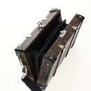 LOUIS VUITTON Monogram Macassar Wallet Trunk Long Wallet M20250 LV Auth 148520M-10