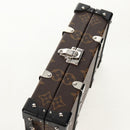 LOUIS VUITTON Monogram Macassar Wallet Trunk Long Wallet M20250 LV Auth 148520M-6