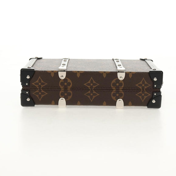 LOUIS VUITTON Monogram Macassar Wallet Trunk Long Wallet M20250 LV Auth 148520M
