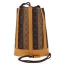 LOUIS VUITTON Eclipse Stripe LVxNIGO Randonnee Messenger Bag M45968 Auth 148521SM-2