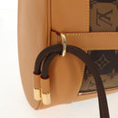 LOUIS VUITTON Eclipse Stripe LVxNIGO Randonnee Messenger Bag M45968 Auth 148521M-8