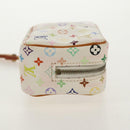 LOUIS VUITTON Monogram Multicolor Trousse Wapity Pouch White M58033 Auth 148522V-3