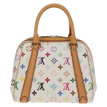 LOUIS VUITTON Monogram Multicolor Priscilla Hand Bag White M40096 Auth 148523M - 0