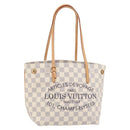 LOUIS VUITTON Damier Azur Cabas PM Tote Bag N41376 LV Auth 148525V-1