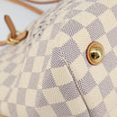 LOUIS VUITTON Damier Azur Cabas PM Tote Bag N41376 LV Auth 148525V-14