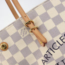 LOUIS VUITTON Damier Azur Cabas PM Tote Bag N41376 LV Auth 148525V-17