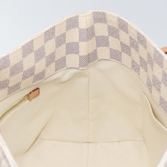 LOUIS VUITTON Damier Azur Cabas PM Tote Bag N41376 LV Auth 148525V