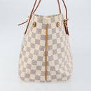 LOUIS VUITTON Damier Azur Cabas PM Tote Bag N41376 LV Auth 148525V-3